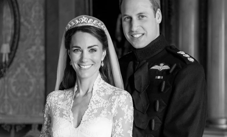 William-Kate's different 13th anniversary has huge significance - The unpublished picture from the wedding