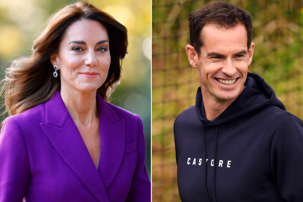 Kate Middleton paid tribute to Andy Murray